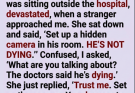 My husband was weeks from death—or so I thought. A stranger’s warning changed everything.