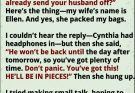 He expected the worst when he opened the front door. What his wife was doing… wow.