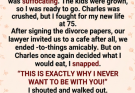 The day after their divorce, the phone rang—and it wasn’t him.