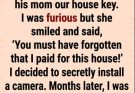 She installed a camera to catch a boundary being crossed—what she uncovered was a life built on secrets from the very beginning.
