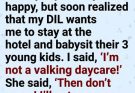 A vacation invite turned into a babysitting demand—until the truth changed everything.