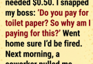A workplace clash over a small injustice leads to an unexpected and shocking twist.