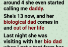 Being a dad isn’t about biology, it’s about who shows up when it matters most. ❤️