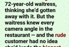 An Entitled Customer Called Me “Rude” and Walked Out on a $112 Bill — She Had No Idea This 72-Year-Old Waitress Was About to Teach Her a Lesson