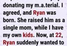 A donor’s past choice comes back with a chilling twist.