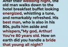Age is just a number… but Arthur’s secret stole the show! 😄”