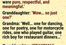 Granddaughter Was Shocked by Grandma’s Boyfriend Calendar