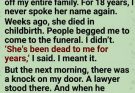A betrayal buried for 18 years… until a knock at the door revealed a truth that changed everything.