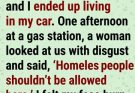 Judged for being homeless, she never expected one knock to change everything.