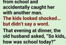 Kids may stay quiet… but the truth never does