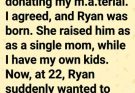 A donor’s past choice comes back with a chilling twist.