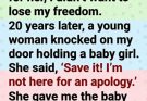 20 Years Ago I Chose Freedom Over My Child… Then She Returned With a Baby Who Needed Me to Survive