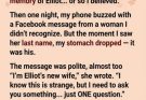 She thought the past was buried… until his new wife asked the one question she never expected. 💔📱✨
