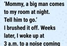 She thought it was just a child’s imagination—until the night proved otherwise.