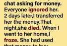 My grandmother asked the family for money and everyone ignored her… two days later she died, and what I found in her house left our entire family in tears.”