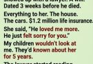 She thought she inherited everything—until his final letter exposed the truth, shattered the lies, and revealed who truly held his heart after 31 years. 💔📜