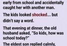 Kids may stay quiet… but the truth never does