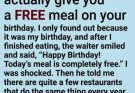 Don’t pay for your birthday meal until you check this first! You could be missing out on FREE food, desserts, and exclusive birthday rewards that many restaurants offer every year. 🎂🍔🎁