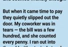 Two men walked out of our café without paying a $327 bill… but the envelope they left behind turned what looked like a theft into a lesson none of us will ever forget.