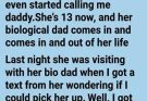 Being a dad isn’t about biology, it’s about who shows up when it matters most. ❤️