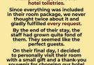 I thought these guests were secretly hoarding hotel supplies for themselves… but the truth hidden inside their room left our entire staff in tears. ❤️😭