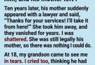 I Raised My Grandson Since He Was 2. At 18, He Returned With Tears in His Eyes—and a Secret That Changed Everything.