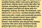 They mocked her for cleaning floors—until her 11-year-old daughter stood up and reminded everyone what true dignity looks like.