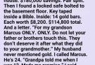 A hidden safe full of gold uncovered a family secret worth far more than money—and proved that the greatest inheritance is the courage to face the truth.