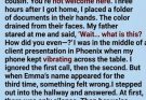 They threw my 14-year-old daughter out of her own home for a cousin—and thought I would quietly accept it. Three hours after I returned, I put one folder on the table that exposed everything they had secretly tried to take from me.