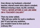 They laughed at his “ordinary” teacher’s salary—until life revealed who was truly rich. Sometimes the quietest person at the table has the greatest wealth: character, purpose, and the lives they’ve changed.