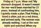 I FOUND A LOVE LETTER IN MY HUSBAND’S JACKET—AND THOUGHT HE WAS CHEATING. THEN THE WOMAN AT THE RESTAURANT TOLD ME THE TRUTH, AND I REALIZED I HAD NEVER KNOWN MY HUSBAND’S BIGGEST SECRET.