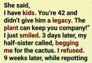 She laughed when Dad left me a cactus instead of millions… but that little plant was hiding the inheritance she could never steal. 🌵💰