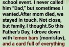 I never called him “Dad” while my mother was alive. Years later, on Father’s Day, I finally did—and his reaction broke my heart.