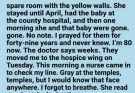 She disappeared with her baby 49 years ago—then walked back into my hospice room as a nurse, carrying the one thing I thought I’d never see again.