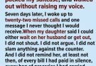 MY DAUGHTER GAVE ME TWO CHOICES: SERVE HER HUSBAND OR LEAVE.