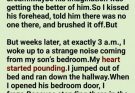 MY SON WHISPERED, “MOMMY… A BIG MAN COMES TO MY ROOM AT NIGHT.”