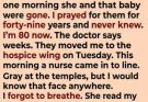 She disappeared with her baby 49 years ago—then walked back into my hospice room as a nurse, carrying the one thing I thought I’d never see again.