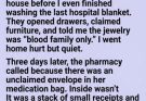 I Paid Her Medical Bills, But They Claimed Her Belongings