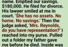 My husband thought one signature would leave me homeless and penniless—until the judge opened the folder my late father had given me and discovered the secret documents my husband never knew existed.