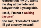 She thought I was coming to Italy to babysit for free—until my son discovered I was the one who had secretly paid for the entire trip.