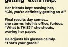 She thought all that ‘extra help’ guaranteed an A… until the professor revealed the real reason she got a C. 😂📚