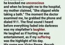 He laughed while I suffered—until one doctor believed my injuries, called 911, and ended the nightmare my family had spent years hiding.