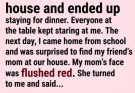 At 13, I Was So Hungry I Couldn’t Stop Eating at My Classmate’s House… The Next Day, Her Mother Came to Our Home
